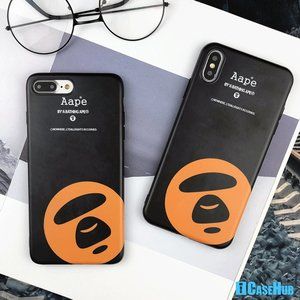 Japan AAPE Baby MILO Soft Silicone iPhone Case